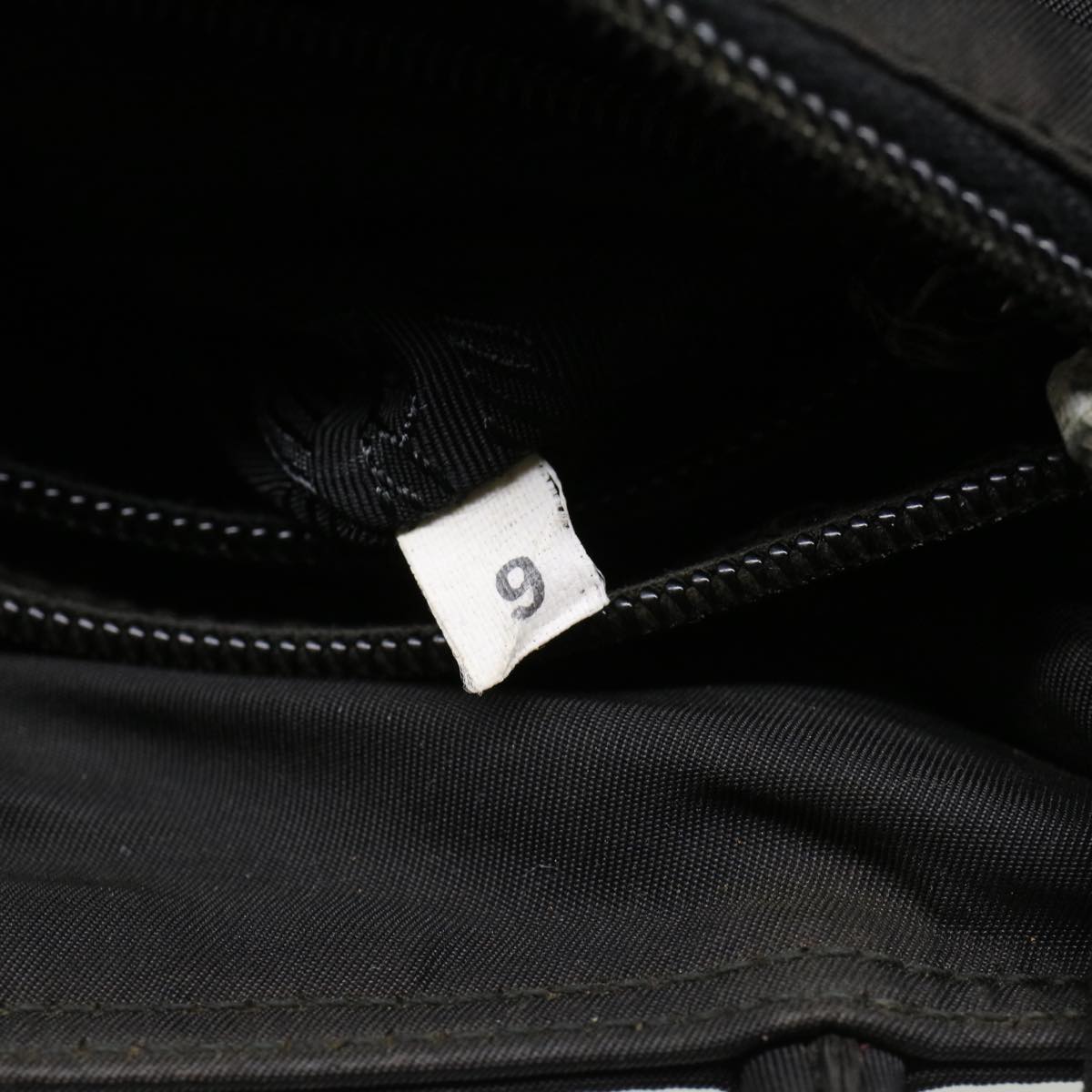 Prada Hand Bag Nylon Black  ar9961