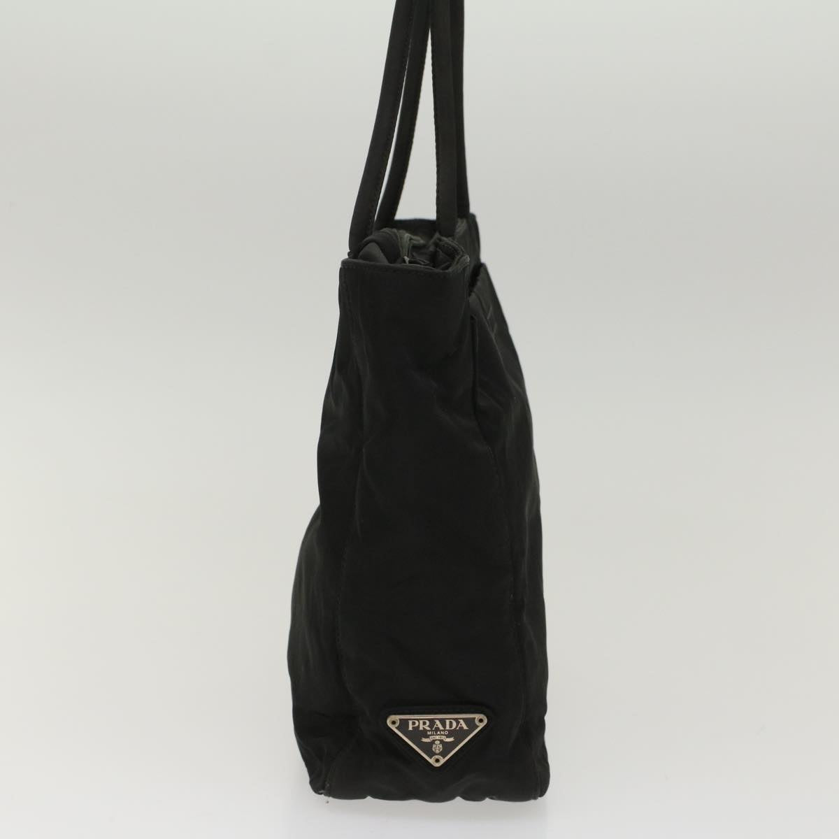 Prada Hand Bag Nylon Black  ar9961