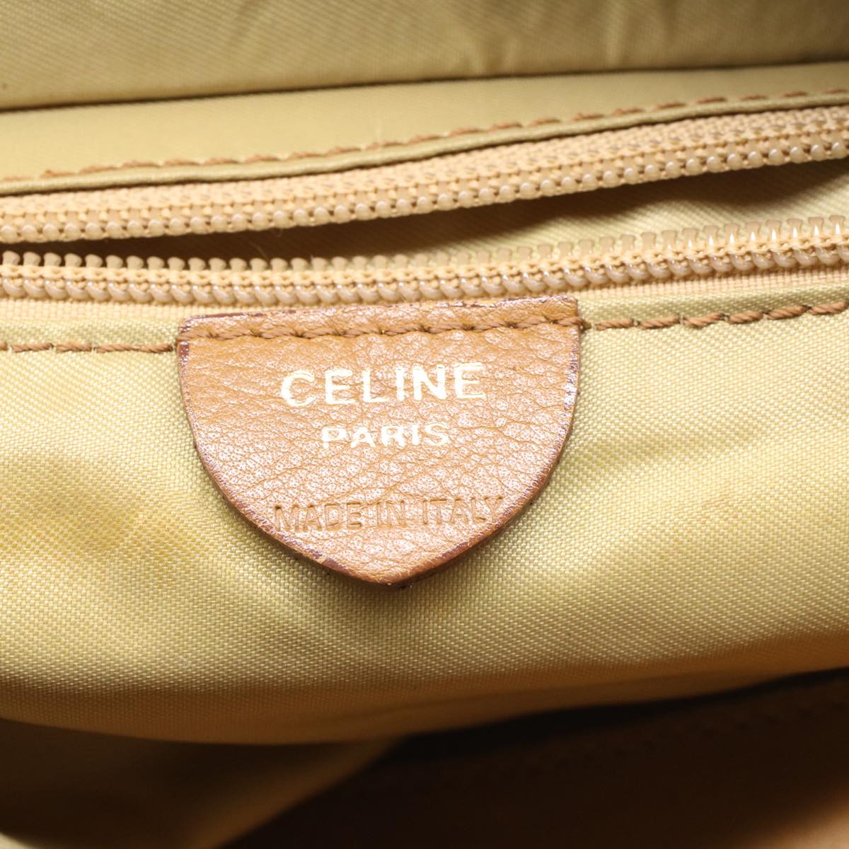 Celine Hand Bag Nylon Khaki  ar9963