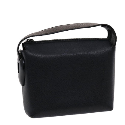 GUCCI Hand Bag Leather Black  ar9996