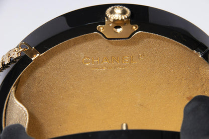 Chanel Cruise Owl Embellished Black Box (2488xxxx) (A94658 Y83354 C0286), Gold Hardware, with , Dust Cover