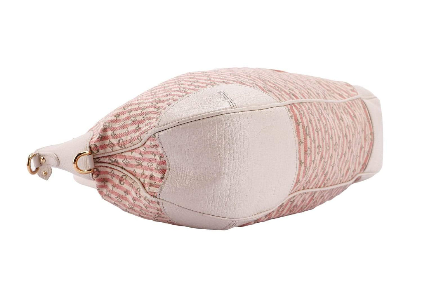 Louis Vuitton Pink Marina Monogram Hobo Mini Lin 2 Way Use Bag with Strap & Dust Cover