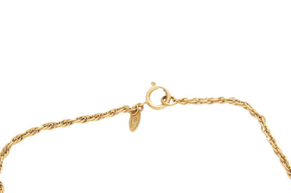 Chanel Vintage Cambon Small Plated Necklace 41CM