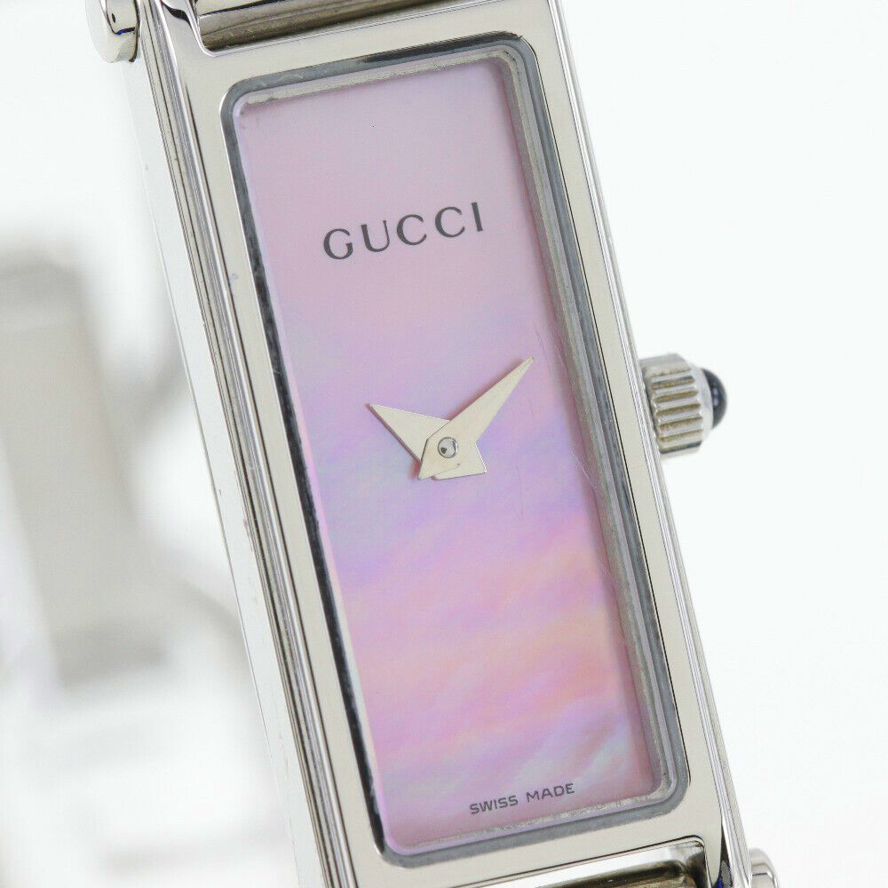 Gucci Watches Pinkdial Stainless Steel