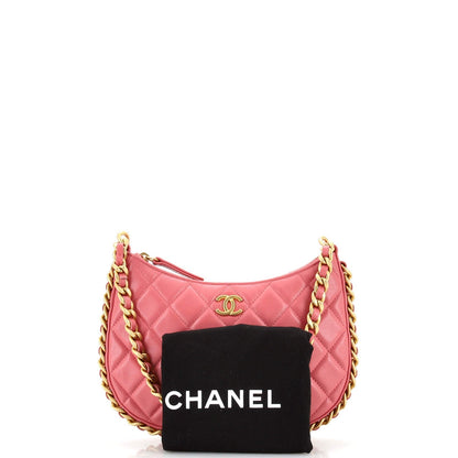 Chanel Cc Chain Around Hobo Quilted