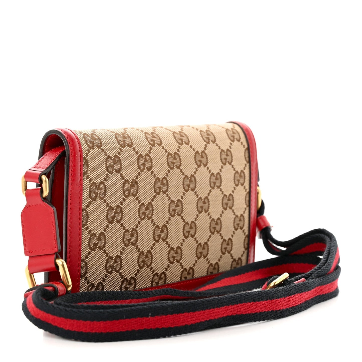 Gucci Lady Web Convertible Wallet Beige