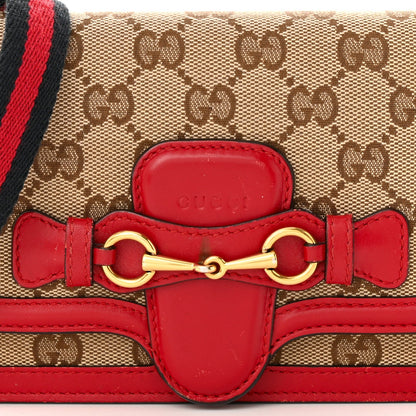 Gucci Lady Web Convertible Wallet Beige