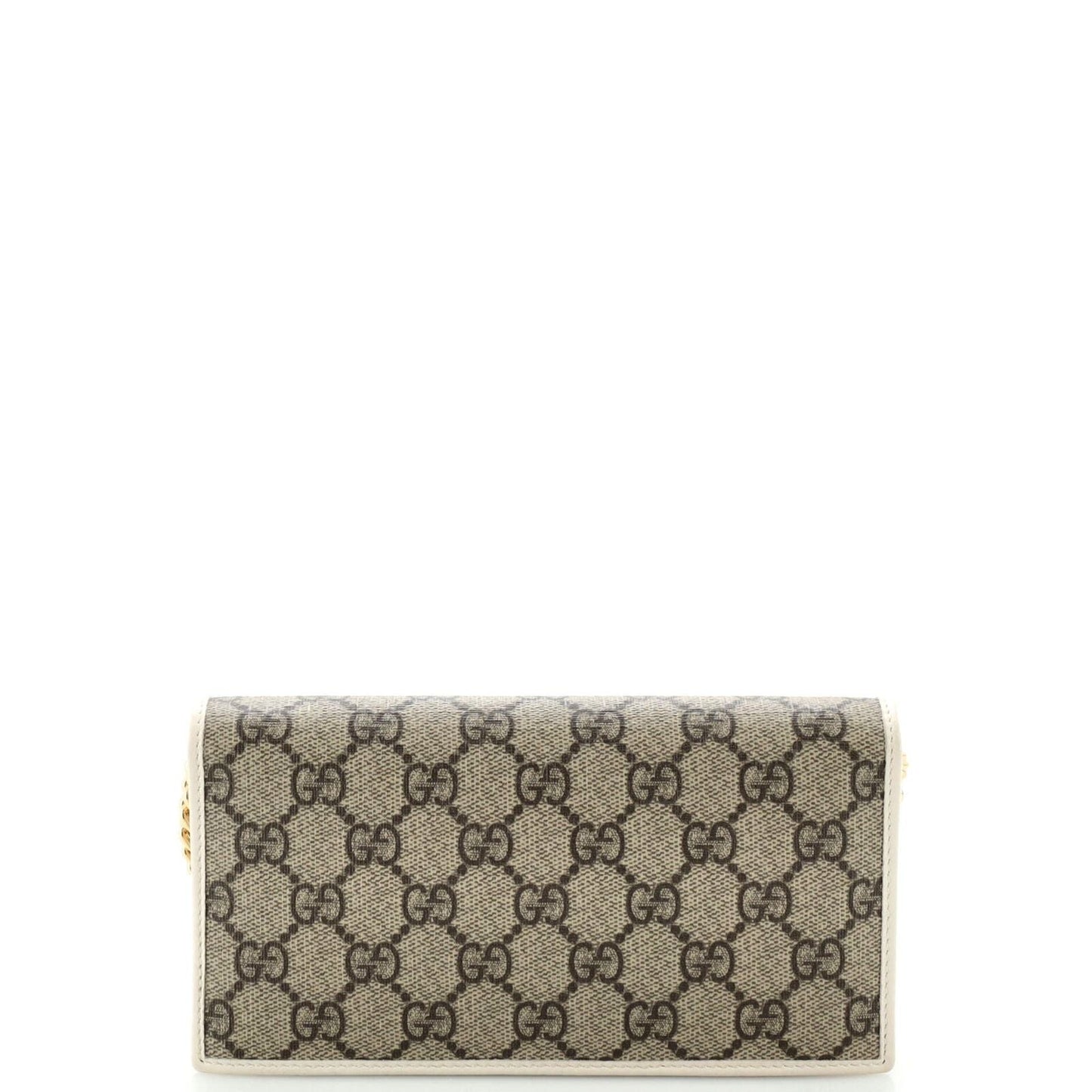 Gucci Horsebit Chain Wallet Gg Coated