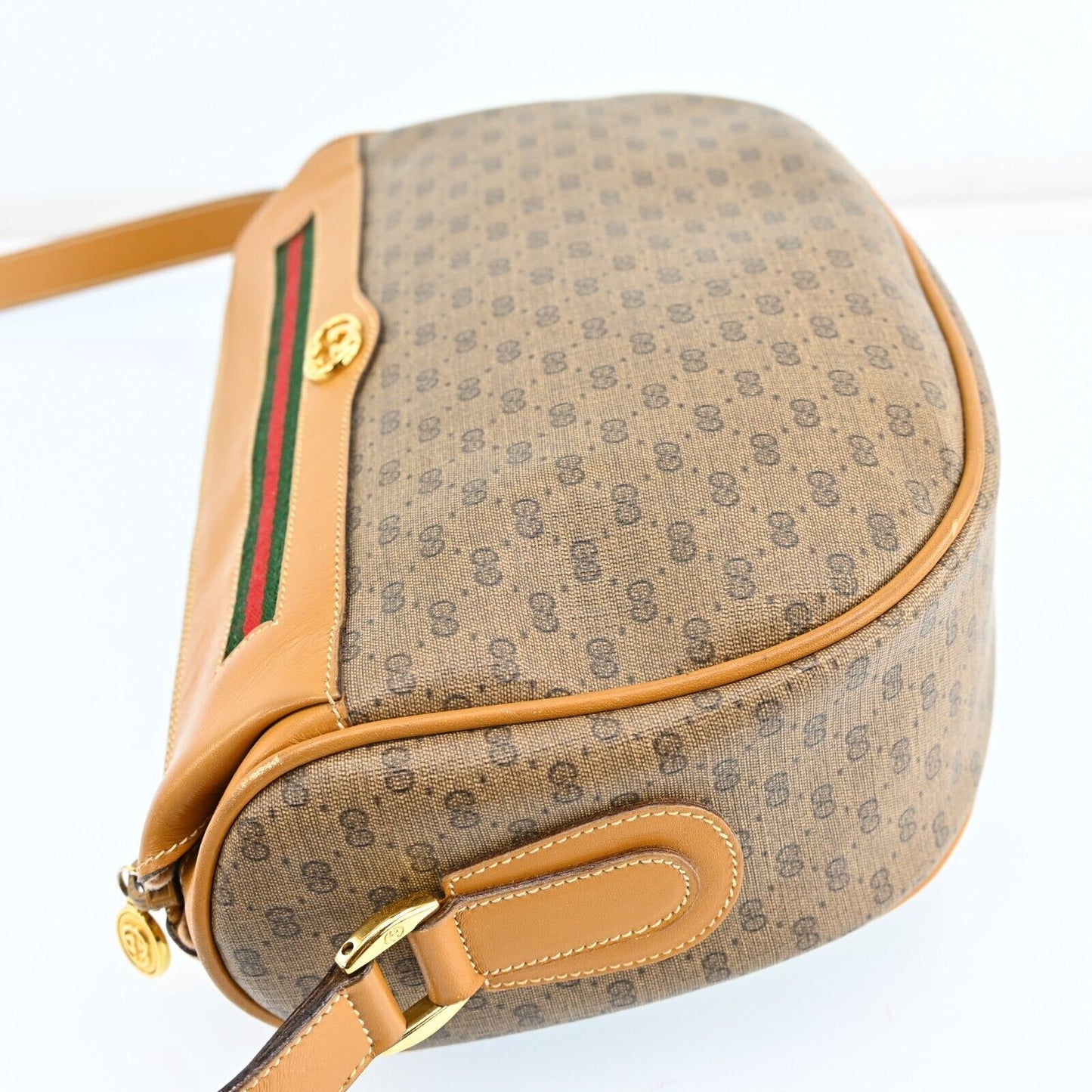 gucci Web Sherry Line Micro Gg