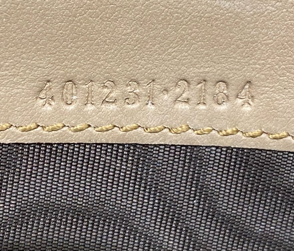 Gucci Dionysus Chain Wallet Gg Coated