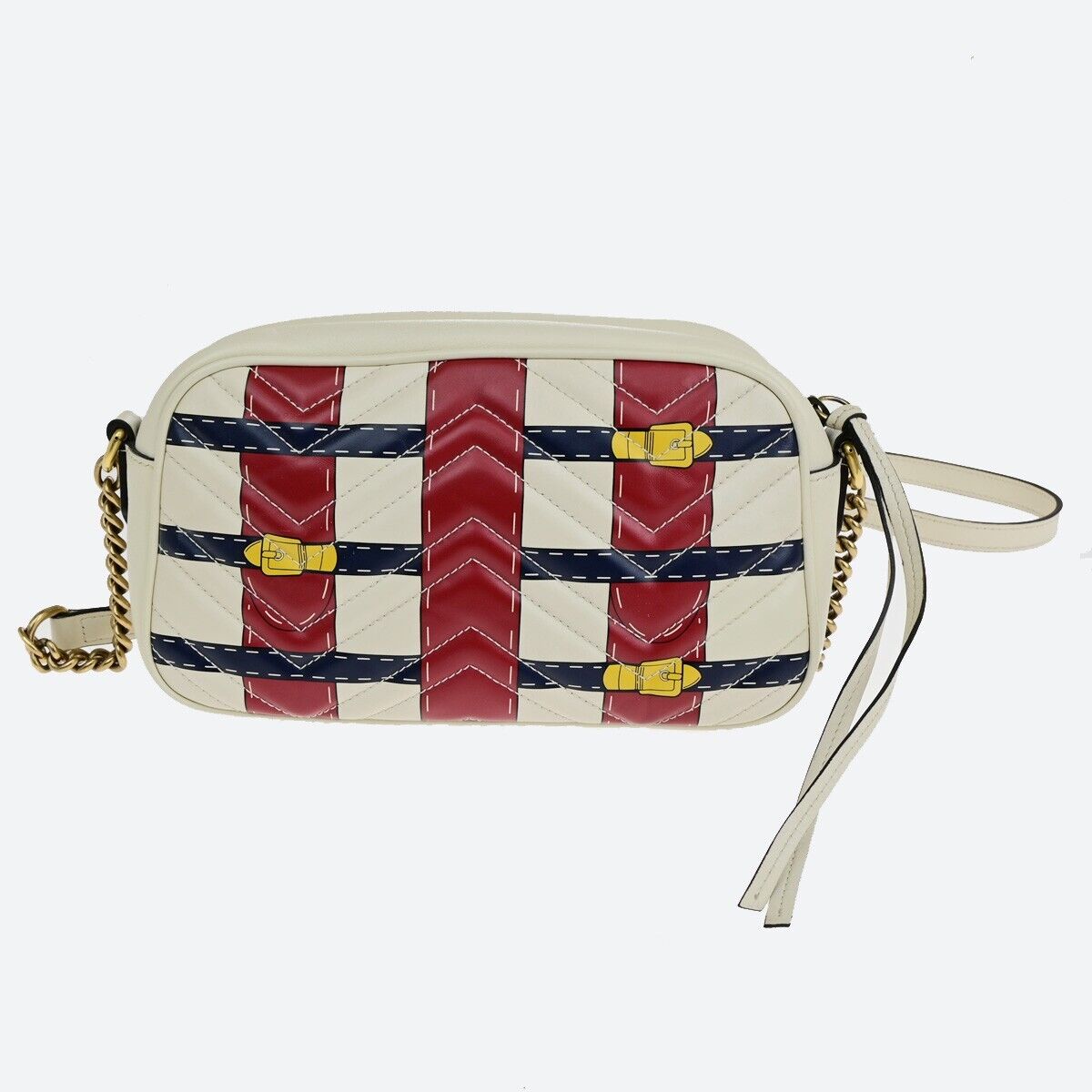 Gucci Gg Marmont Quilting Chain Shoulder