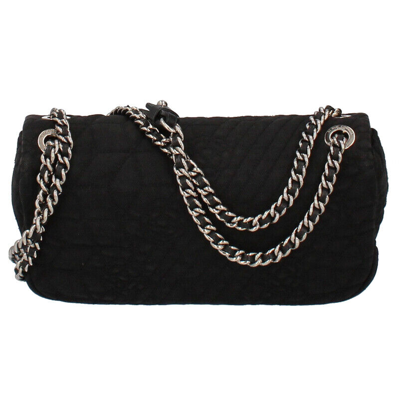 Chanel Camellia Chainshoulder Bag Denim
