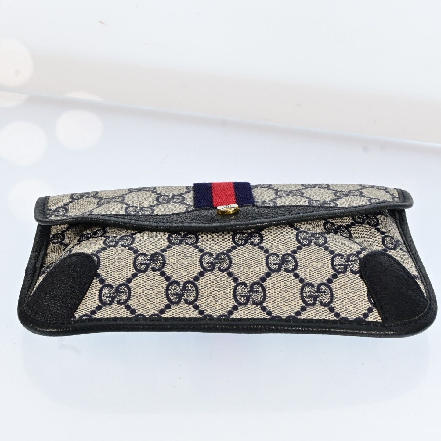 Gucci Web Sherry Line Gg Canvas