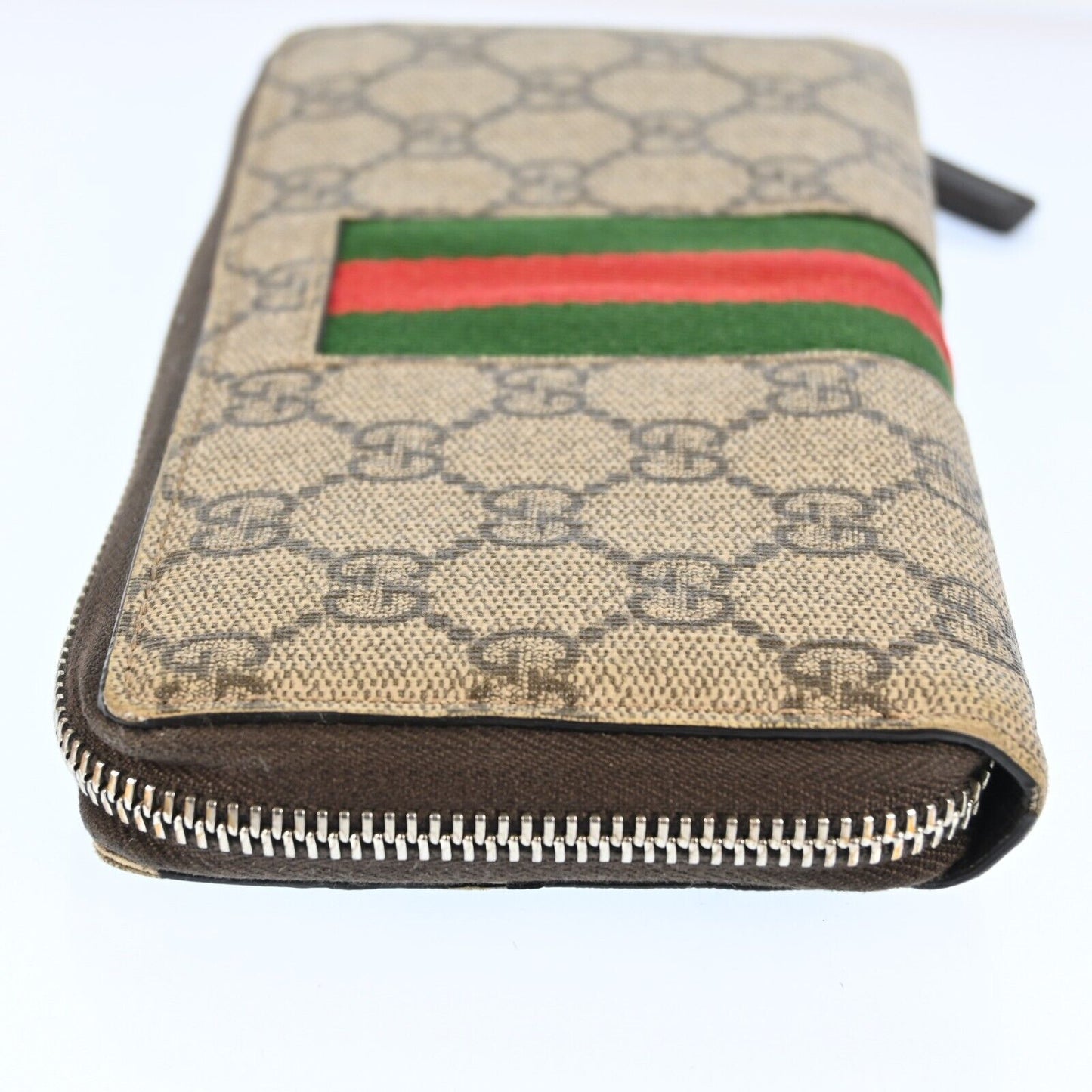 Gucci Sherry Line Zip Roud Long Wallet