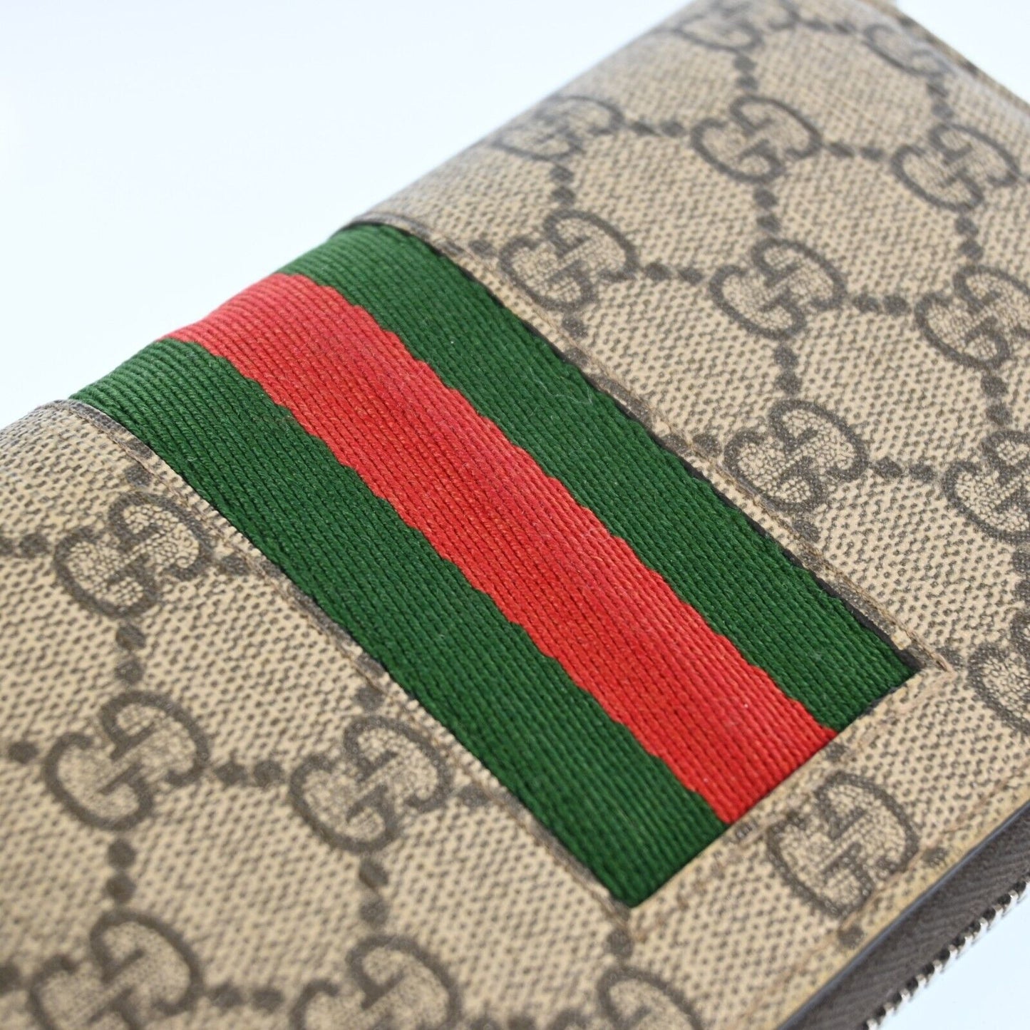 Gucci Sherry Line Zip Roud Long Wallet