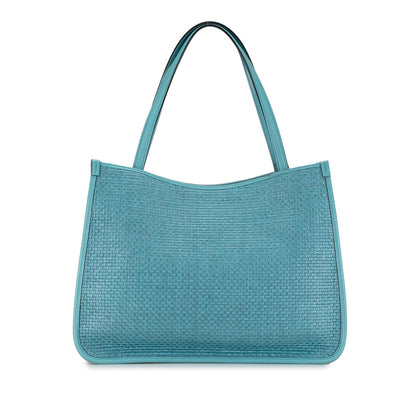 Gucci Horsebit Tote Blue Denim