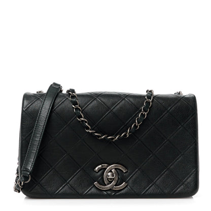 Chanel Calfskin Diamond Embossed New
