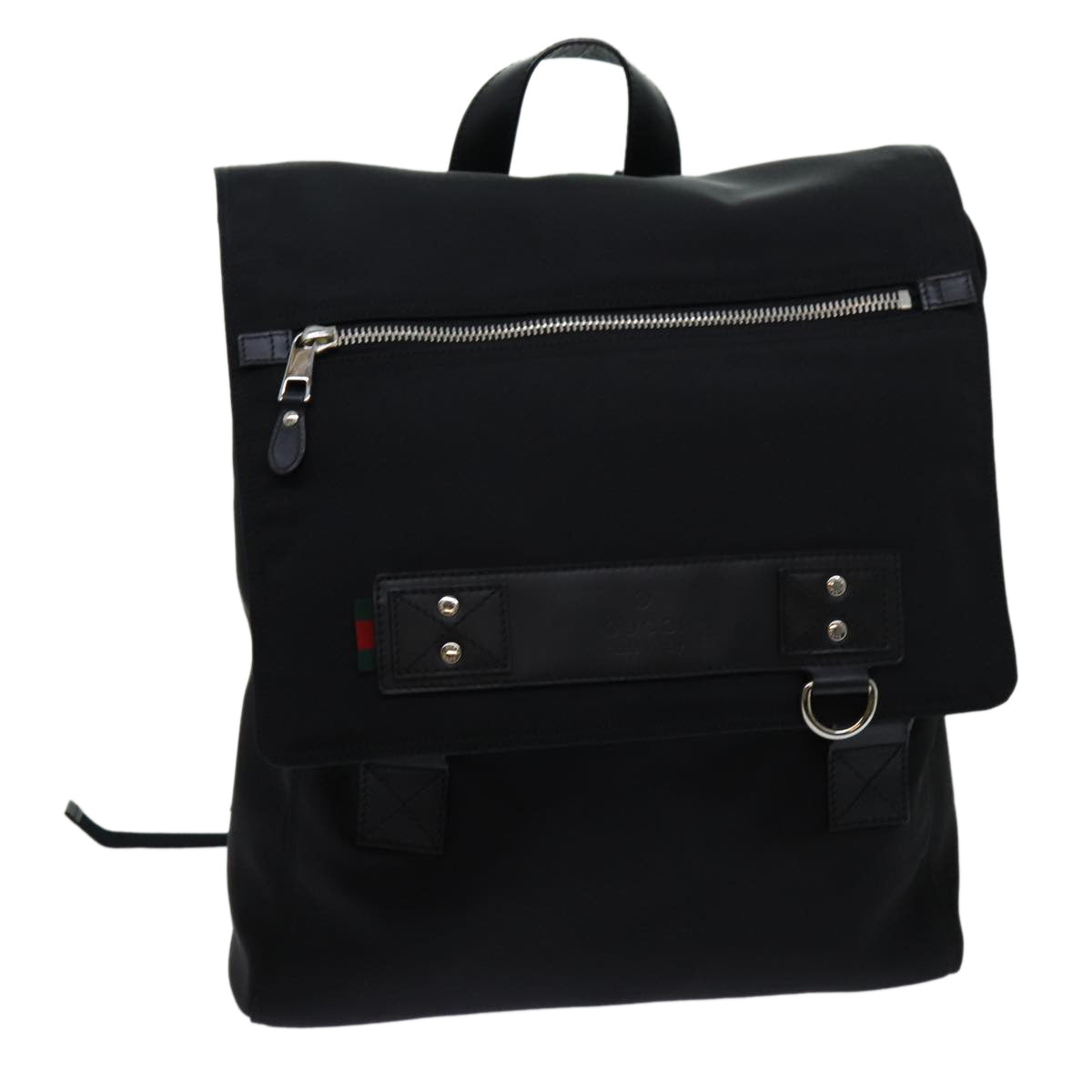 Gucci Web Sherry Line Backpack Nylon