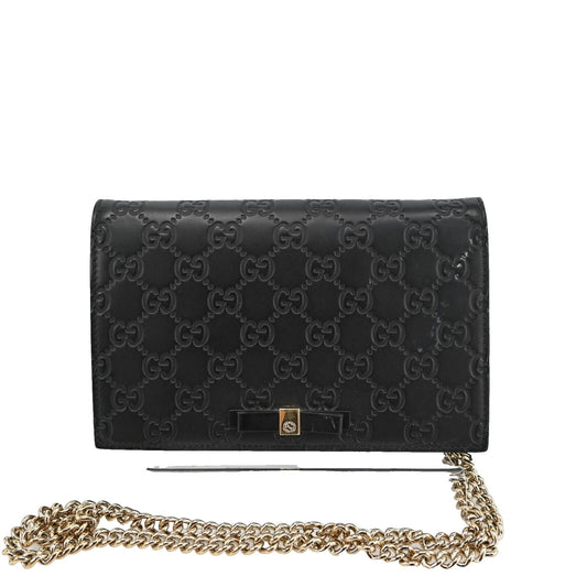 Gucci Gussisima Signature Bow On Wallet