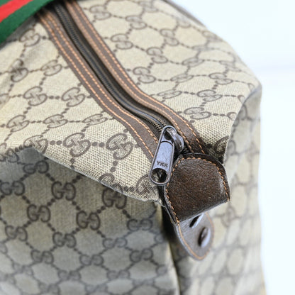 Gucci Web Sherry Line Boston Bag Pvc