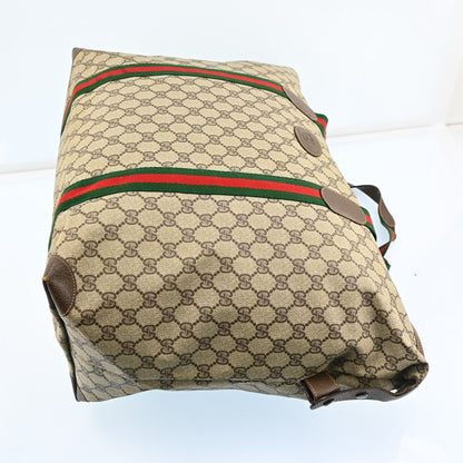 Gucci Web Sherry Line Boston Bag Pvc