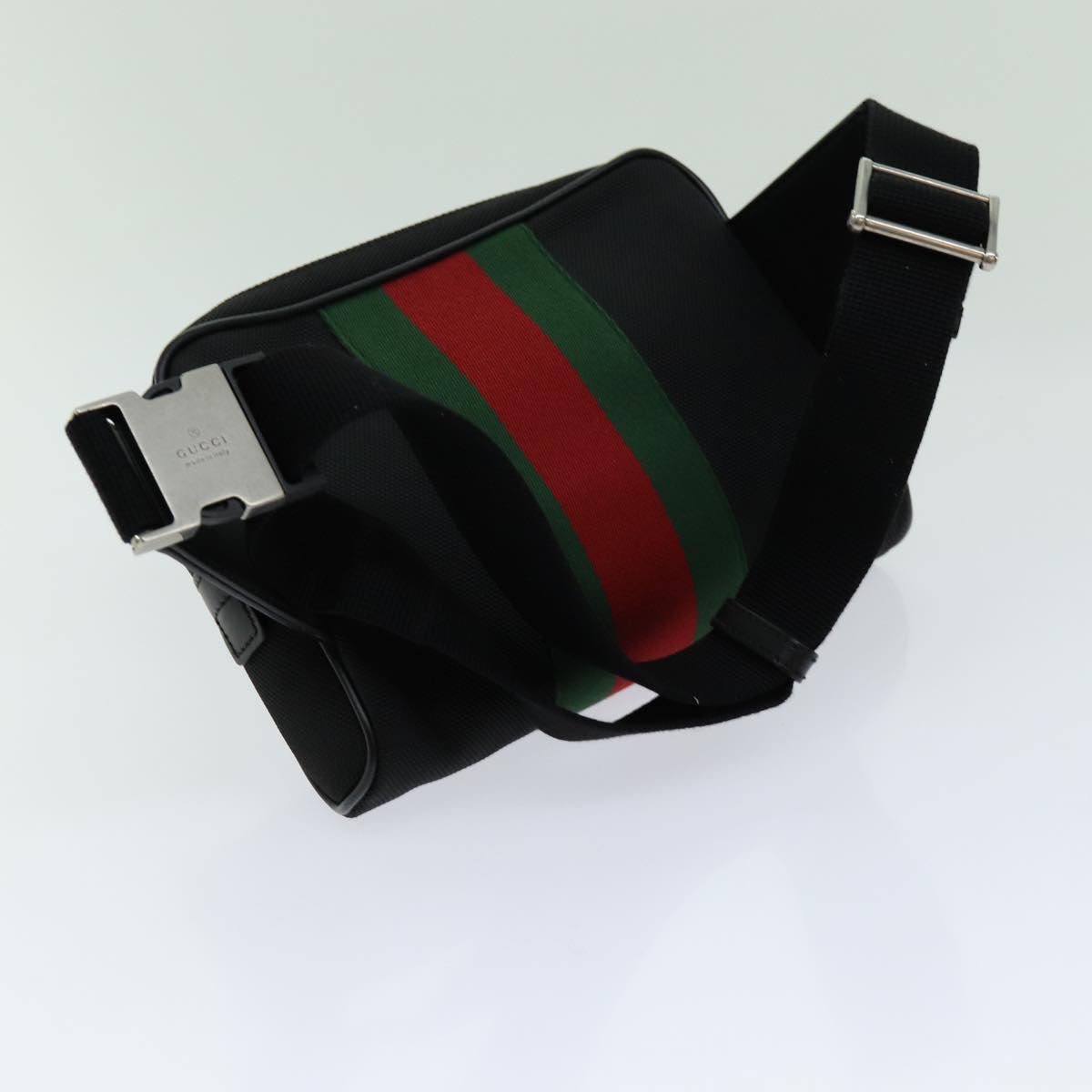 Gucci Web Sherry Line Waist Bag Canvas