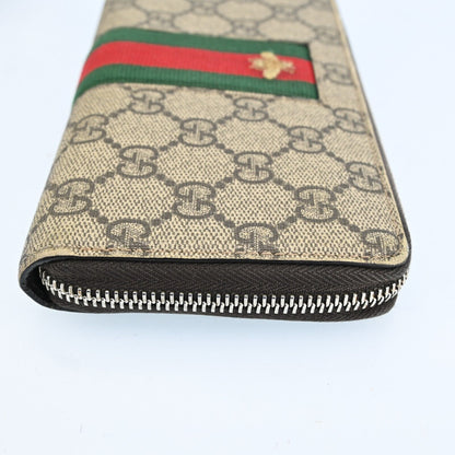 Gucci Sherry Line Zip Roud Long Wallet