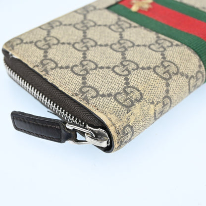 Gucci Sherry Line Zip Roud Long Wallet