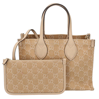 Gucci Ophidia Medium Tote Bag Gg Denim
