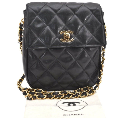 Chanel Calf Skin Matelasse Chain