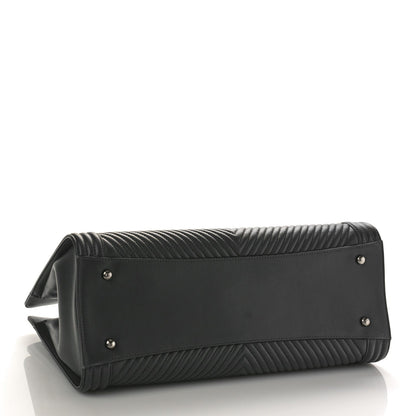 Chanel Calfskin Chevron Quilted Boy