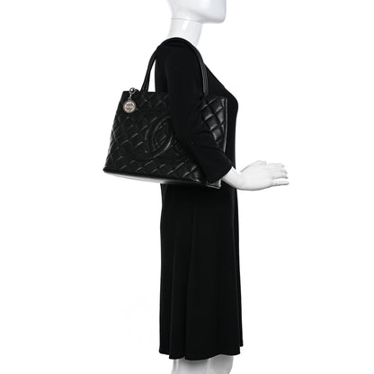 Chanel Caviar Quilted Medallion Tote