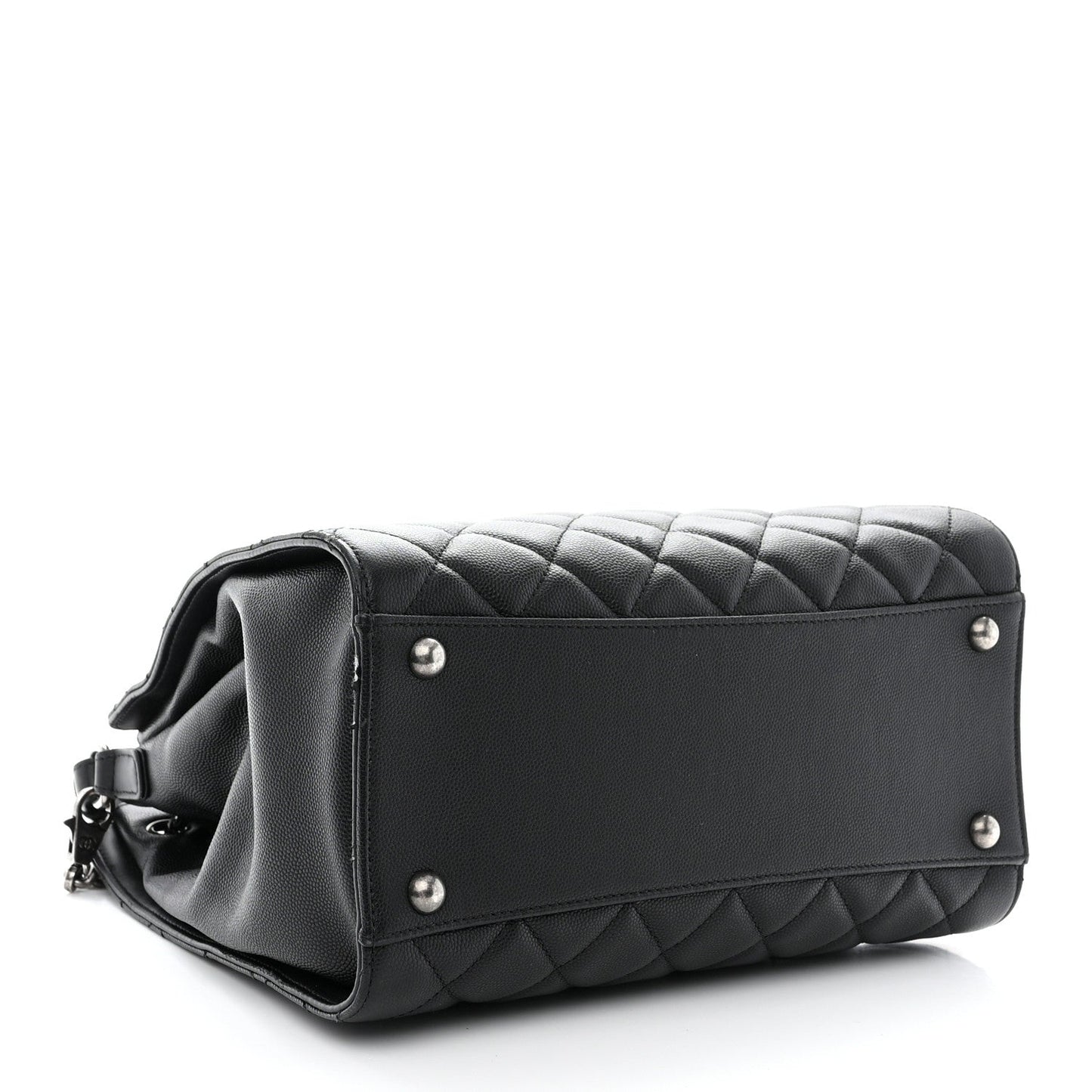 Chanel Caviar Quilted Medium Cc Bucket