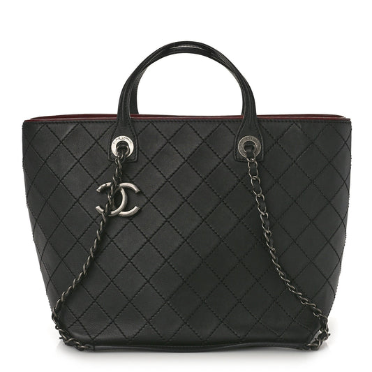 Chanel Calfskin Stitched Medium Shopping