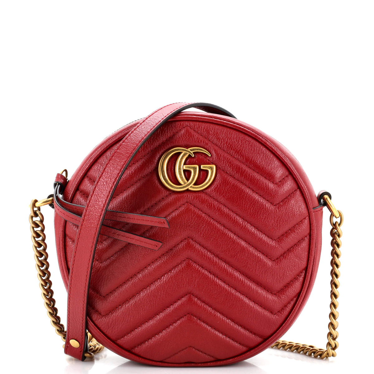 Gucci Gg Marmont Round Shoulder Bag