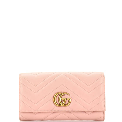 Gucci Gg Marmont Continental Wallet