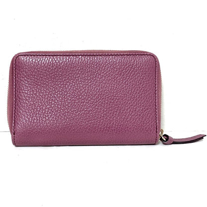 Gucci - Pink Leather Long Wallet