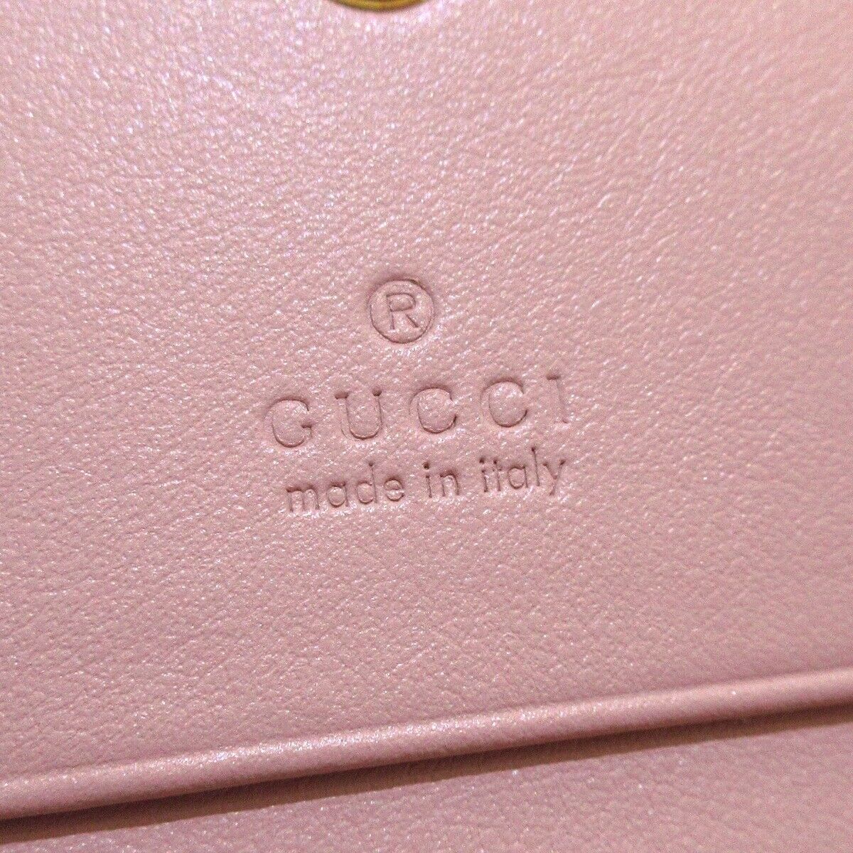 Gucci Gg Matelasse Card Case Wallet