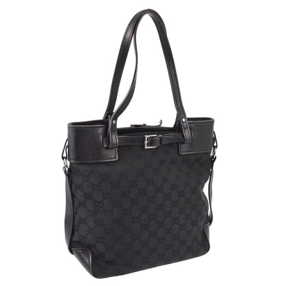 Gucci Black Gg Tote Handbag
