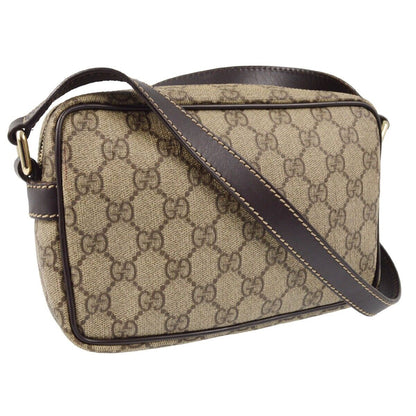 Gucci Brown Gg Crossbody Bag