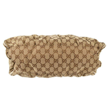 Gucci Beige White Gg Shoulder Bag