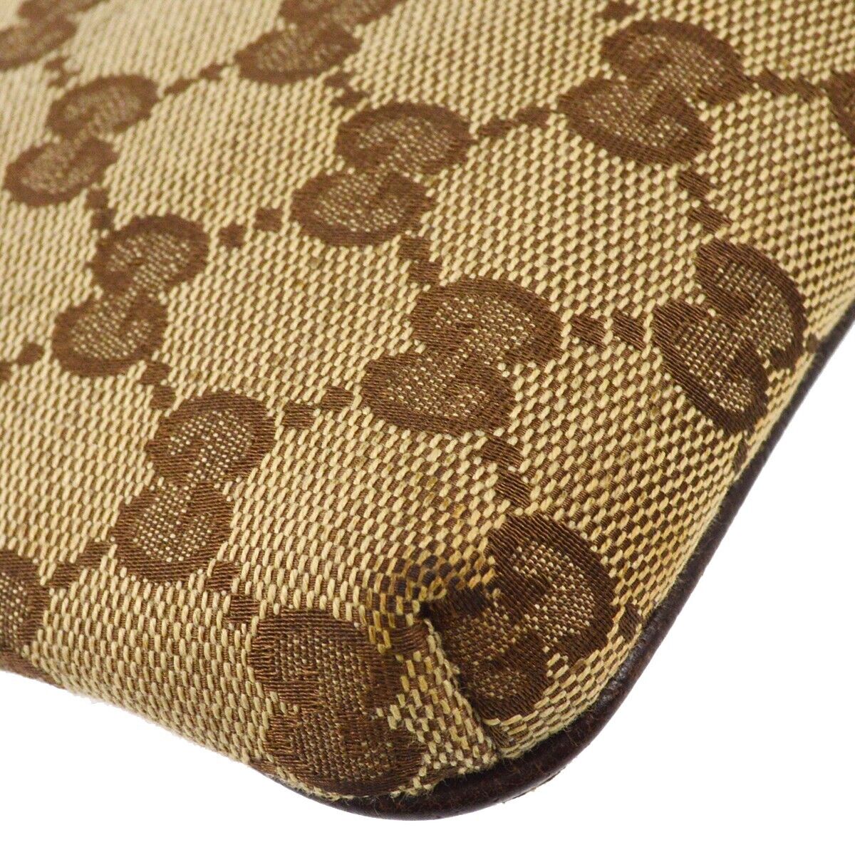 Gucci Beige Brown Sherry Gg Crossbody