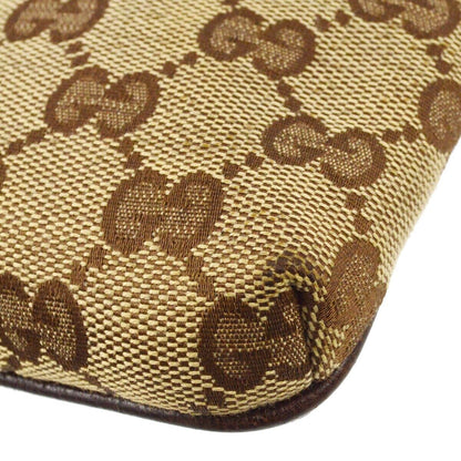 Gucci Beige Brown Sherry Gg Crossbody