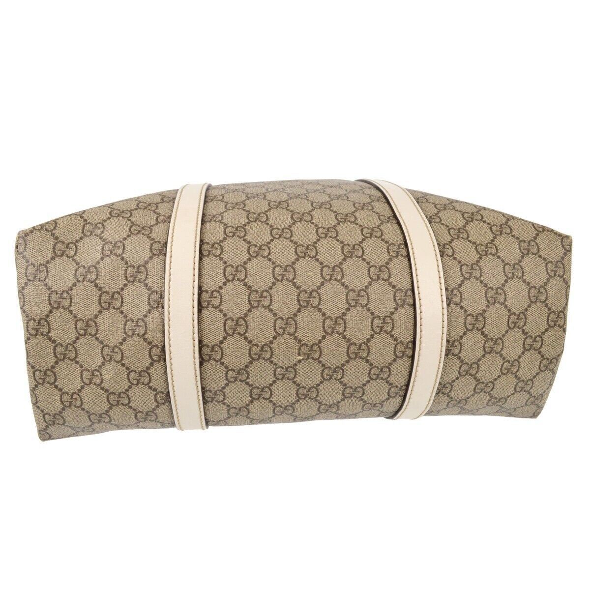 Gucci Gray White Gg Tote Handbag