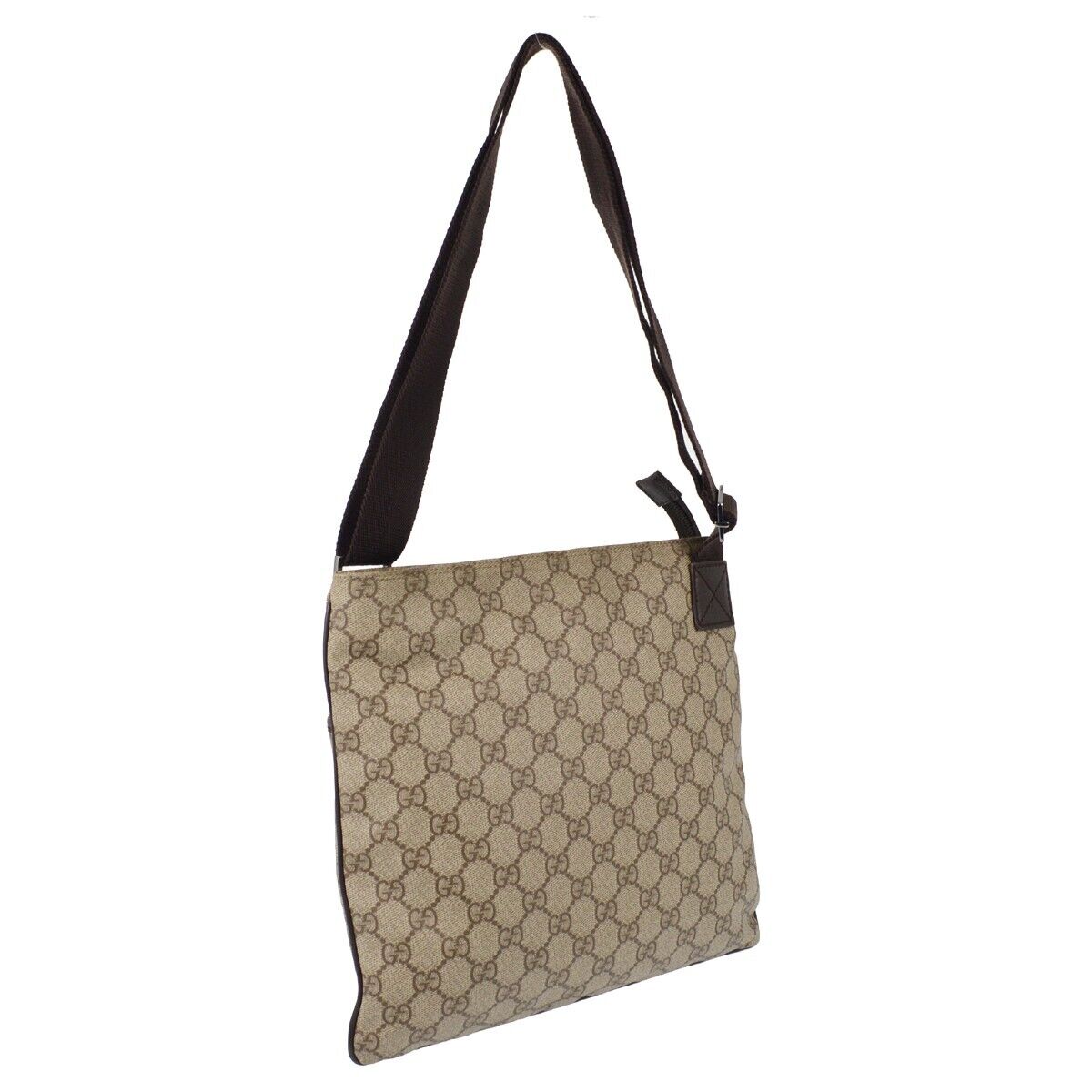 Gucci Brown Gg Crossbody Bag