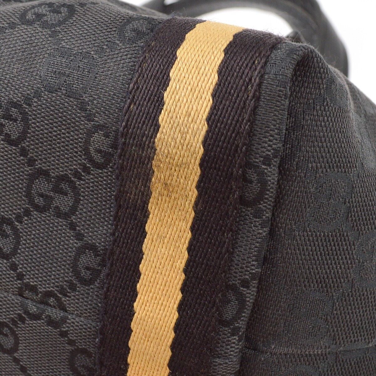 Gucci Black Gg Tote Handbag