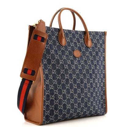 Gucci Interlocking G Patch Web Strap