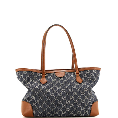 Gucci Ophidia Shopping Tote Gg Denim
