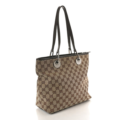 Gucci Eclipse Tote Brown