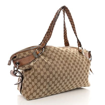 Gucci Large Bamboo Bar Tassel Shoulder